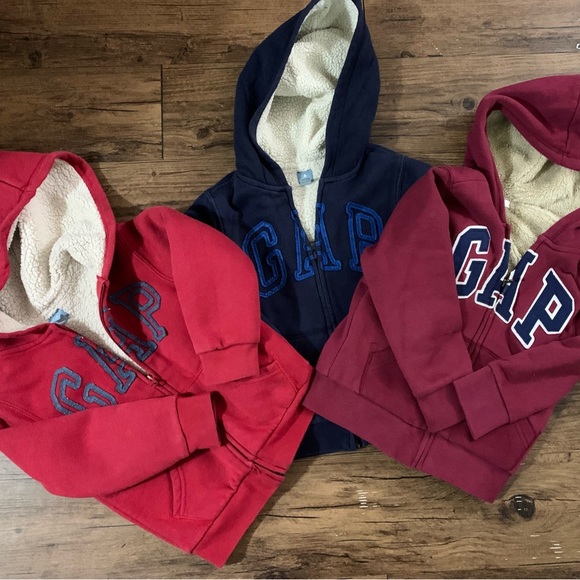 GAP Other - Gap hoodies bundle Sherpa lined 5T